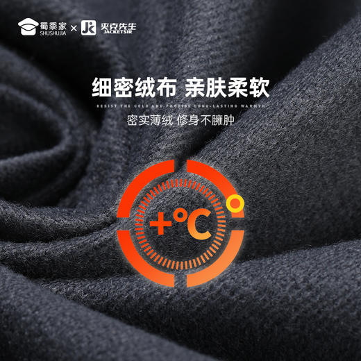 【通勤立领夹克/清仓】加厚保暖通勤夹克 商务休闲夹克 商品图5