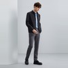 【双面穿】柒牌男士立领夹克2024春秋新款商务休闲格纹外套茄克衫	126K70040 商品缩略图3
