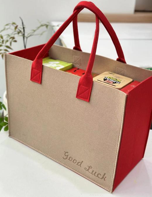 毛毡手提包（红米色通用） 商品图0