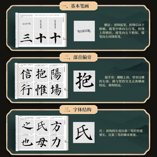 软笔【书法等级考试】临摹本颜真卿多宝塔碑楷书丛书初学者入门楷书 商品图4