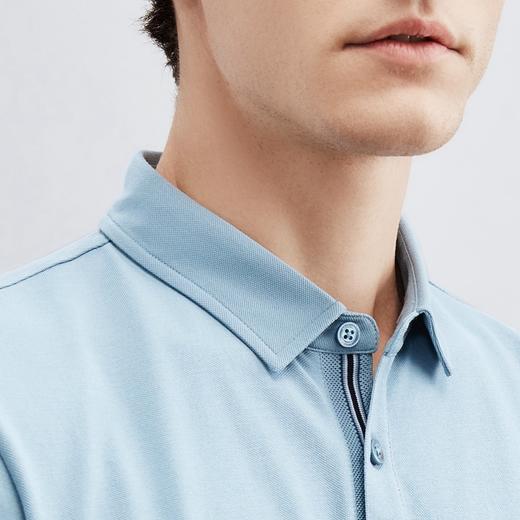 【3A抗菌/2A防螨】柒牌polo衫男短袖夏季新款商务休闲翻领保罗衫	124T70020 商品图2