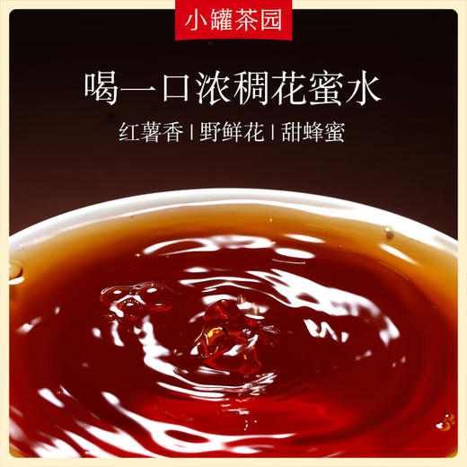 小罐茶园 彩标系列(多泡装) 2罐装 四选一 (花香小种红茶、滇红、寿眉茶、陈皮白茶） 商品图9