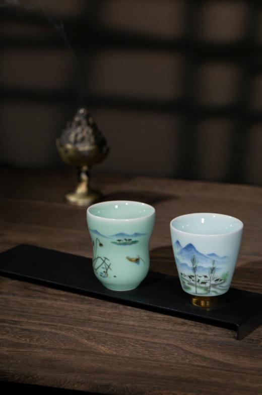 绿水青山 · 金绘对杯 商品图1