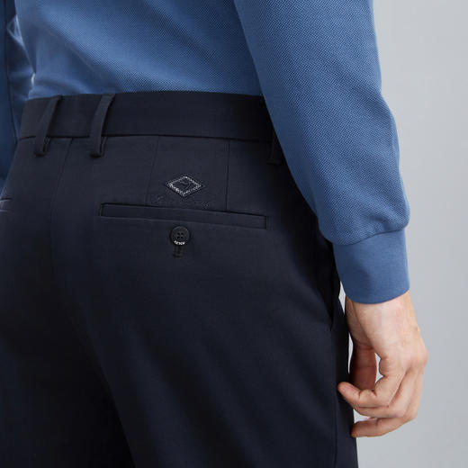 【三防面料】柒牌男士休闲裤秋冬新款商务休闲中青年直筒长裤	125H71430 商品图2