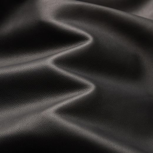 【绵羊皮】柒牌男装真皮皮衣2024秋冬新款商务棒球领男士黑色外套	127J70060 商品图4