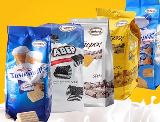 【俄罗斯零食】阿孔特牌威化饼干 358g 商品图3