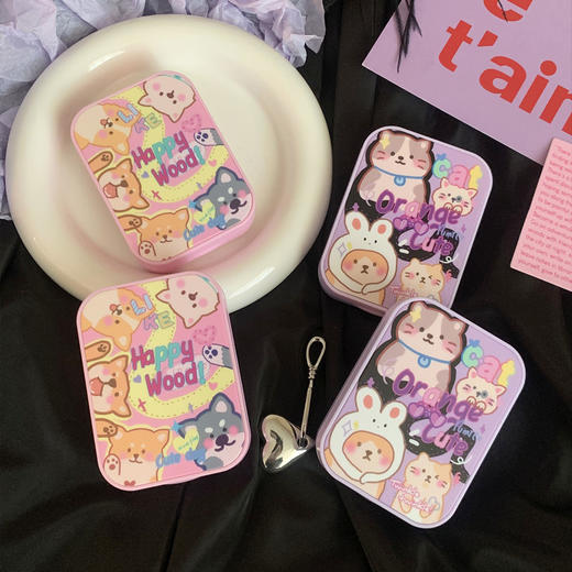 隐形眼镜盒/像鱼as685两付装 商品图0