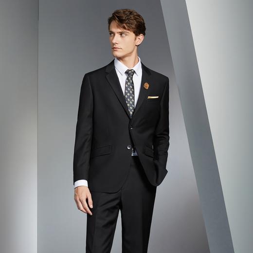 【防静电】柒牌男装西装套装男秋冬新款商务休闲职业正装西服	125C70270 商品图1