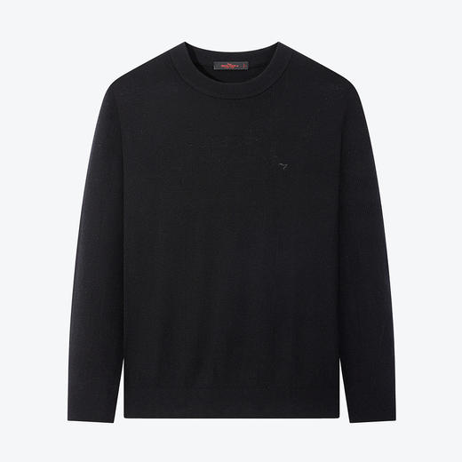 【石墨烯】柒牌男士羊毛衫冬季新款时尚休闲百搭保暖圆领毛衣	125Y70220 商品图4