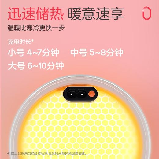 彩虹暖手宝 电热暖手器 暖脚暖身暖手宝 充电款 商品图3