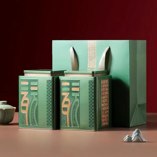 118高身正方罐【散茶·一斤·绿】20一套/一件24套 商品图0