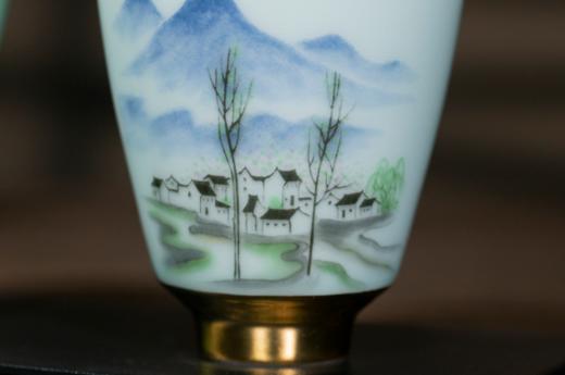 绿水青山 · 金绘对杯 商品图6