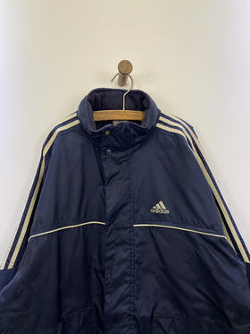 Y2K Vintage adidas 阿迪达斯 棉服 夹棉外套_CTJK(XL)