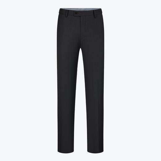 【含羊毛】柒牌男士西裤秋冬新款商务休闲顺滑垂感直筒长裤子	126H70100 商品图4