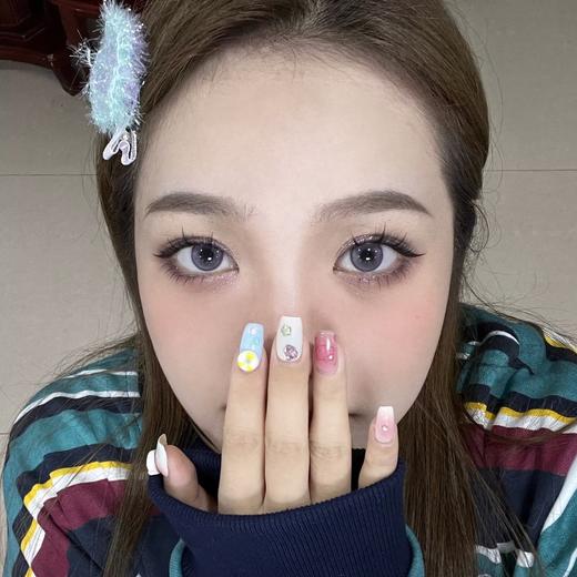 Jellibo旗下  狗狗歌唱家&小猫宇航员&小熊指挥官 ｜ 14.2mm白狮参考着色待测  年抛  2片 商品图8