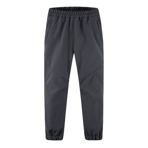 【新品88秒杀】纳趣儿童加绒软壳防风防雨雪冲锋裤 商品图4