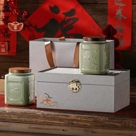 福乐安康【双瓷罐•灰】86元一套/一件10套 商品图1