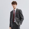 【零染】柒牌西服套装男春季新款商务职业正装色纺西服两件套	124C70080 商品缩略图1