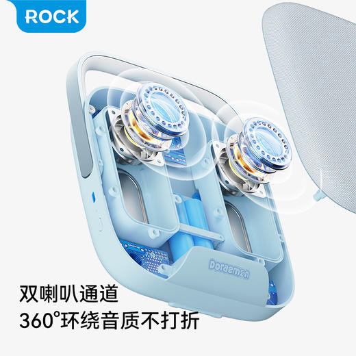 ROCK 星光-无线充台灯音箱 商品图3