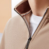 【华夫格】柒牌半拉链卫衣男2024春季新款时尚休闲立领套头上衣潮	126W70100 商品缩略图2