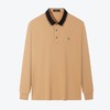 【高弹针织】柒牌男士polo衫长袖秋冬新品时尚休闲翻领T恤衫	125T70050 商品缩略图4