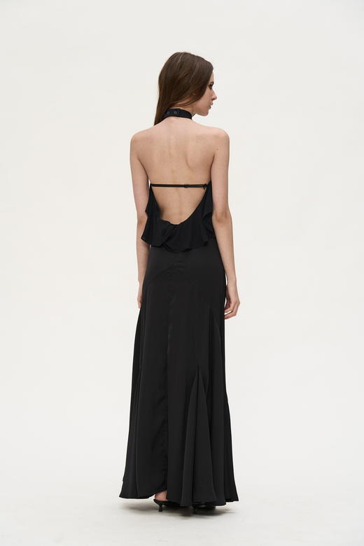 Pola褶裥垂坠鱼尾超长半身裙 商品图1