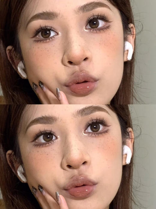 utoocon月抛 深瞳小灯泡 日落甜酒 14.5mm 着色13.8mm 有同款年抛日抛 商品图3