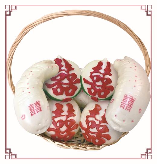 【恩点】花馍&四喜临门 | 4000g | 8件 | 喜结连理&金榜题名&升职加薪&喜得贵子【自提】注：下单6个月内有效，过期将退款，请尽快到店核销 商品图1