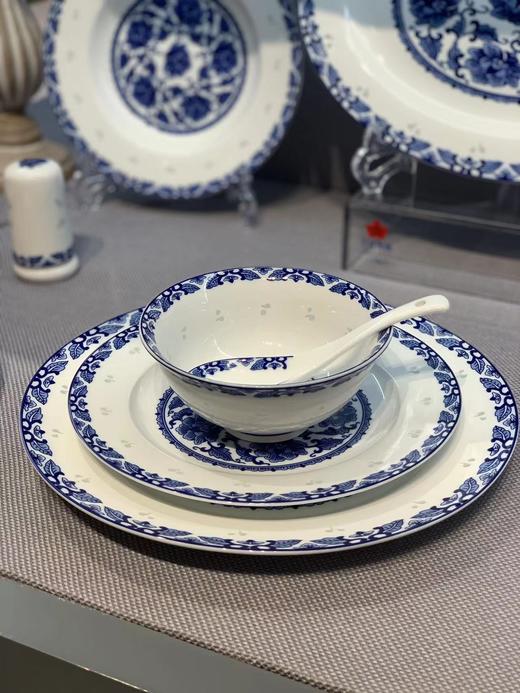 56头青花花卉玲珑中餐具（S） 商品图2
