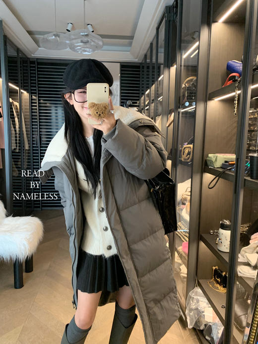 Read Nameless /海军学院风羊驼毛外套+小百褶裙（送腰带） 商品图4