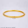 【限时克减150元】足金999.9  【油亮实心】古法传承(面宽约3-3.2mm)古法光圈古法素圈固口古法手镯(GFSZW00020-02)（预售产品下单后不退款不退货不换货不补差价） 商品缩略图3