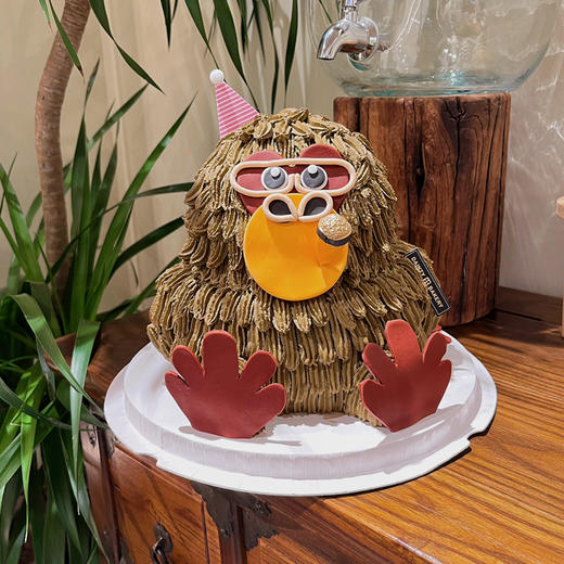 预定款｜立体大猩猩蛋糕 6寸异形（纯动物奶油新鲜水果夹心 提前2天预定） 商品图3