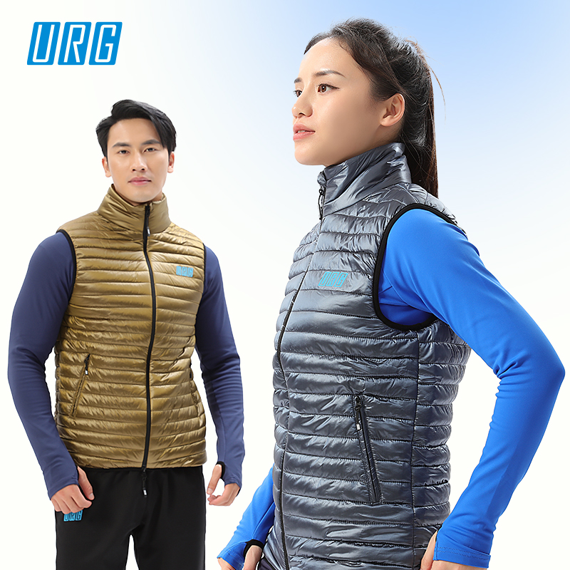 URG速跑舒弹棉®马甲 Trail Vest Sustans®男女同款户外跑步防寒保暖防风防泼水运动马甲