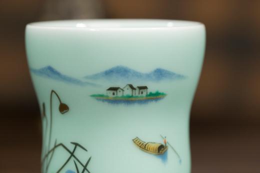 绿水青山 · 金绘对杯 商品图4