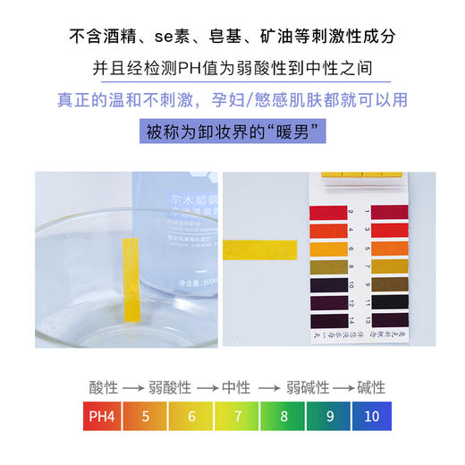 【双12嗨购节】【全球购·送卸妆棉】官方授权尔木萄卸妆水女眼唇脸深层清洁敏感肌肤专用按压瓶尔木葡卸妆水·现货速达 商品图6