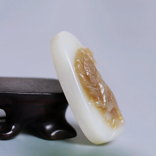 和田玉【虎虎生威】白玉俏糖色 商品图5