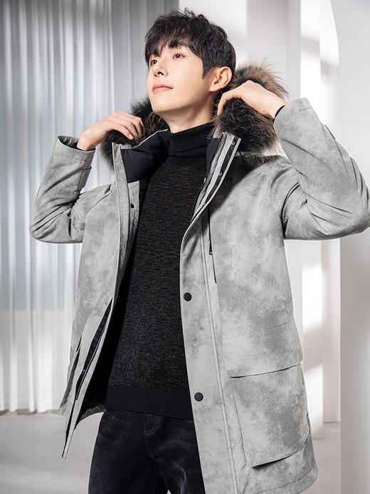 callisto派克羽绒服  FQFED138C 商品图0