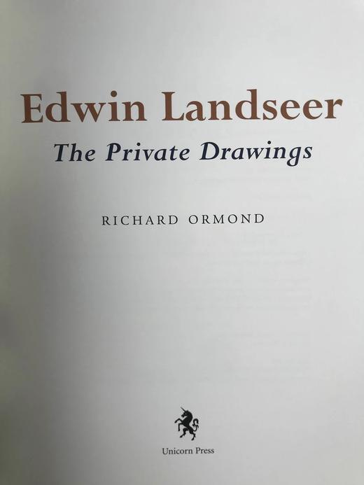 埃德温·兰德尔私人画集 125幅插图 平装16开 商品图3