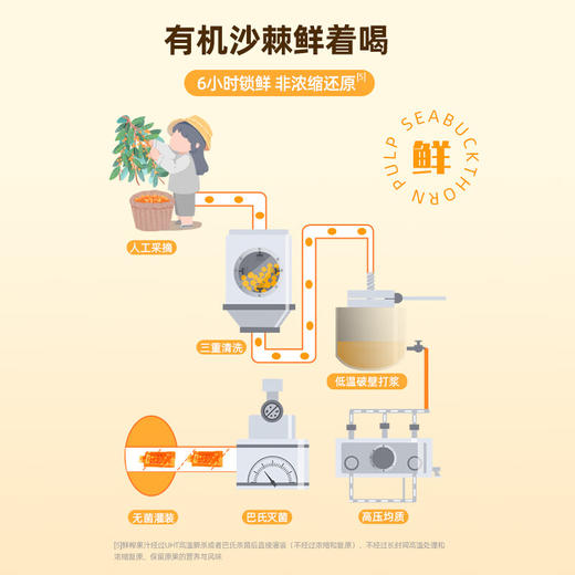 有机沙棘原浆 | 鲜果成浆 多重营养【拾爸精选】 商品图2