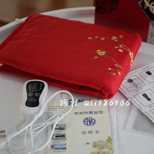 【天猫贴牌】大盐袋热敷包10档温控海盐电加热盐包家用理疗袋暖宫腰带艾灸肚子腰部 商品图4