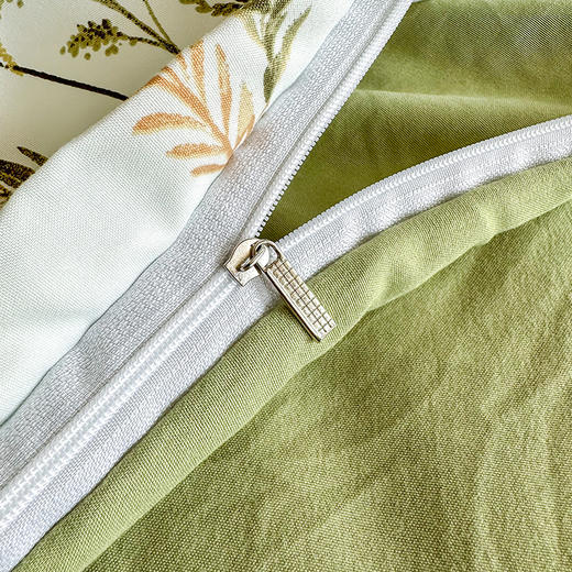 「72小时发货」【享受裸感睡眠】钱皇床品四件套 春意盎然/春风十里 贴肤柔软 时尚印花 活性印染清新雅致 商品图13