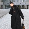大码300斤棉服【设计感小众中长款外套】冬季 胖mm 宽松显瘦 连帽棉衣ins 商品缩略图1