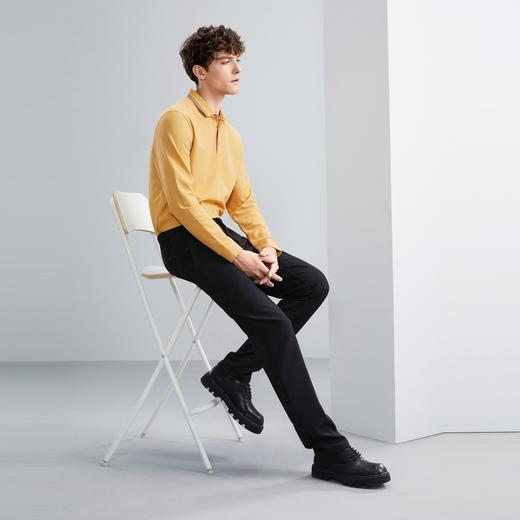 【免烫】柒牌男装休闲裤男秋冬新款易打理商务通勤直筒长裤子	125H70770 商品图3