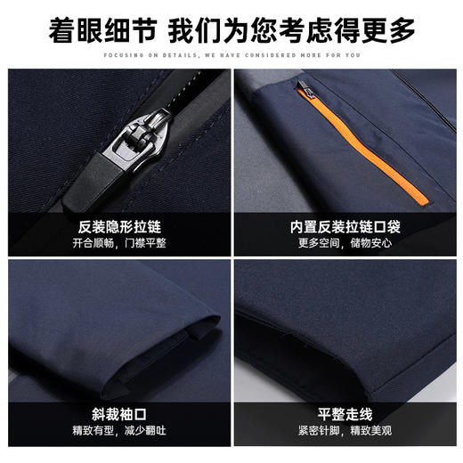 【通勤立领夹克/清仓】加厚保暖通勤夹克 商务休闲夹克 商品图10