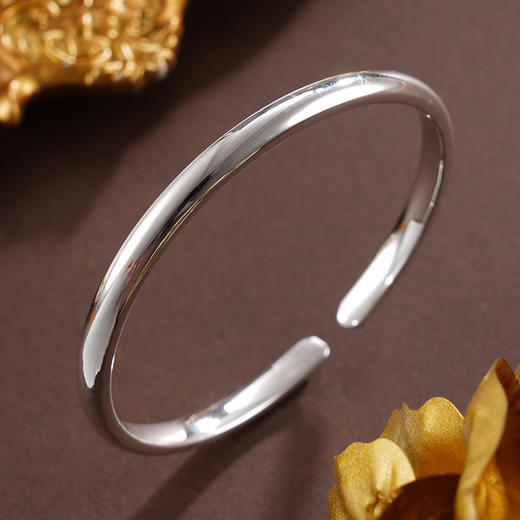 子佩集S999银【情牵四叶】手镯【BA50099】四叶草2312 商品图3