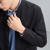 【双面穿】柒牌男士立领夹克2024春秋新款商务休闲格纹外套茄克衫	126K70040 商品缩略图2
