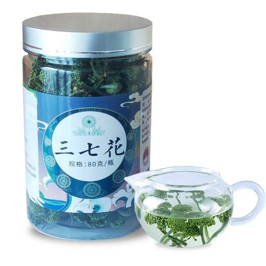 苗乡三七甄选道地三七花80克/瓶 商品图0