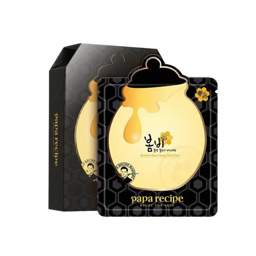 春雨黑卢卡蜂蜜面膜10片 商品图0