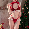 纵锦浪里雪夜甜心情趣内衣套装圣诞新年 商品缩略图4