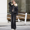 2023年冬季上新气质简约时尚大方加绒加厚保暖两件套裤HR-WXY999 商品缩略图1
